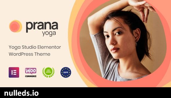 Prana Yoga -  Fitness Theme for Elementor