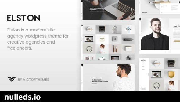 Elston - Portfolio for Freelancers & Agencies