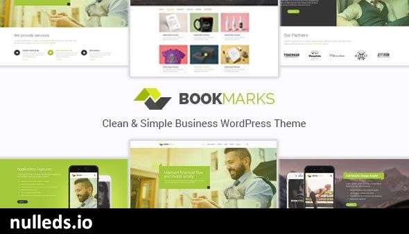 Bookmarks - Simple Business WordPress Theme