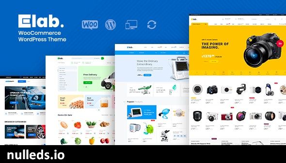 eLab - WooCommerce Marketplace WordPress Theme