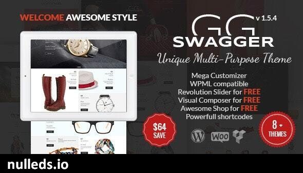 SWAGGER - Unique Multi-Purpose WordPress Theme