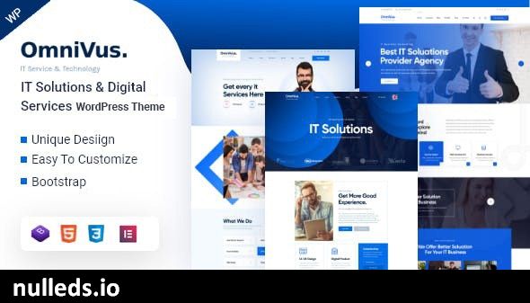 Omnivus - IT Solutions & Services WordPress Theme