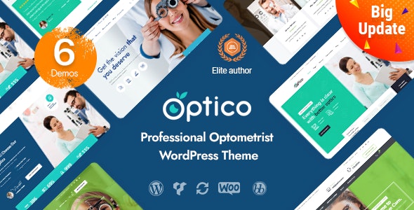 Optico | Optometrist & Eyecare WordPress Theme