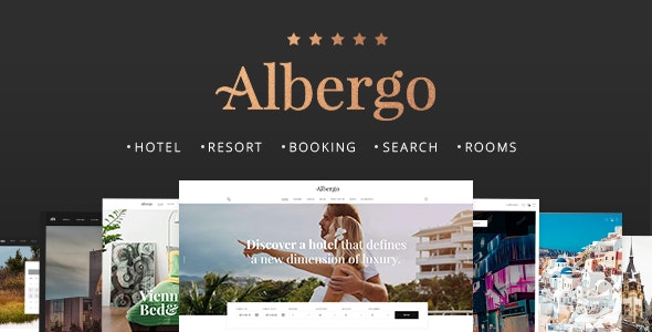 Albergo - Hotel and Accommodation Booking Theme