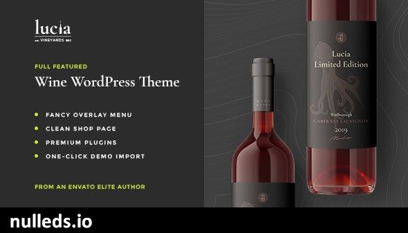 Lucia - Wine WordPress Theme