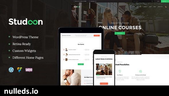 Studeon | An Education Center & Training Courses WordPress Theme