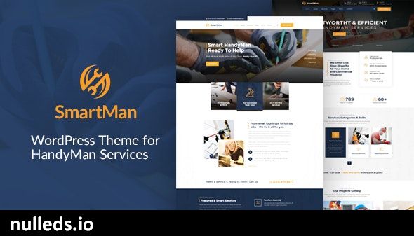 Smartman - WordPress Theme For Handyman Service