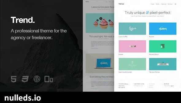 Trend - Responsive WordPress Theme