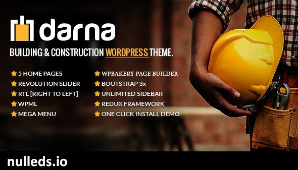 Darna – Building & Construction WordPress Theme