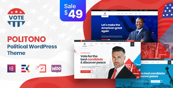 Politono - Political Election Campaign WordPress Theme