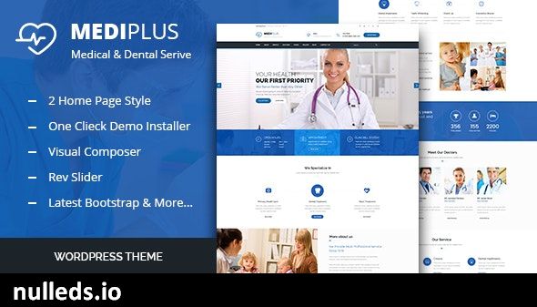 Medi Plus - Health Care WordPress Theme