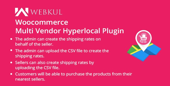 Multi Merchant Hyperlocal System for WooCommerce