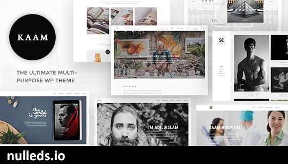 Kaam - Responsive Ajax Creative Theme