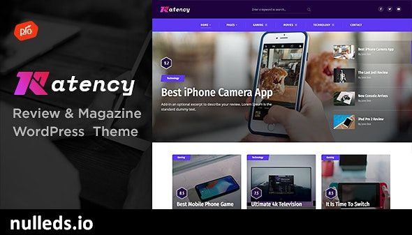 Ratency - Review & Magazine Theme