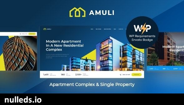 Amuli | Property & Real Estate WordPress Theme