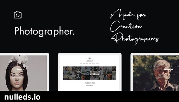 Photographer WordPress Theme