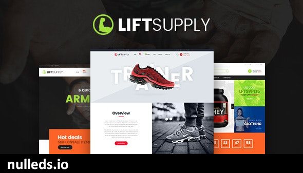 LiftSupply - Single Product WooCommerce WordPress theme