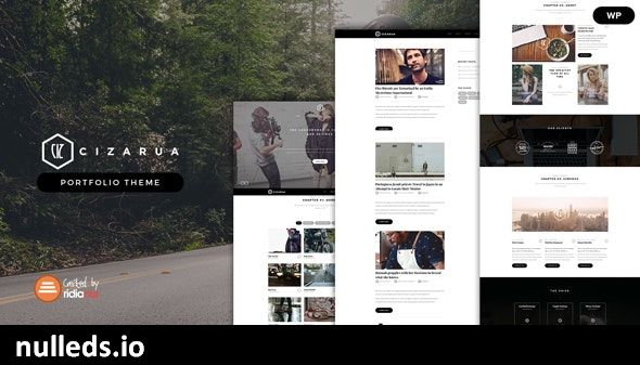 Cizarua - Responsive One Page Portfolio Theme