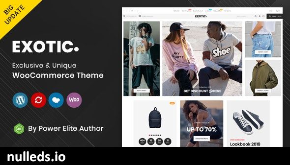 Exotic - Responsive WooCommerce Theme