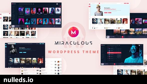 Miraculous - Multi Vendor Online Music Store WordPress Theme