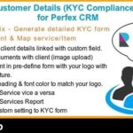 Export Customer Details (KYC Compliance)  Module for Perfex CRM