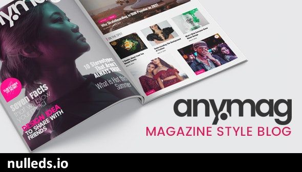 Anymag - Magazine Style WordPress Blog