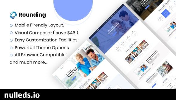 Rounding - Business WordPress Theme