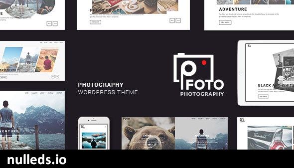 Foto - Photography WordPress Themes for Photographers