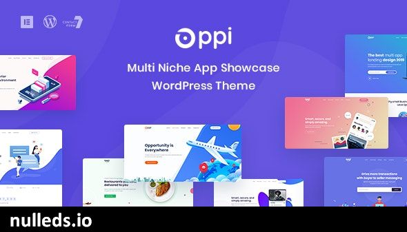 Oppi - Multi-Niche App Showcase WordPress Theme