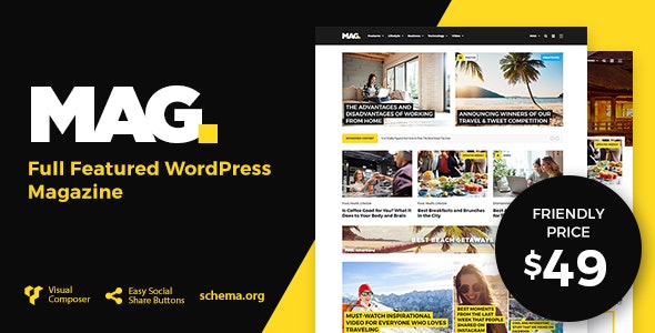 Mag | Full Featured WordPress Magazine