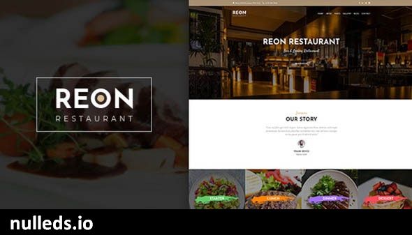 v1.2.5 Reon - Restaurant WordPress Theme