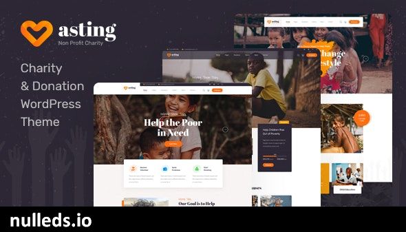 Asting - Charity & Donation WordPress Theme