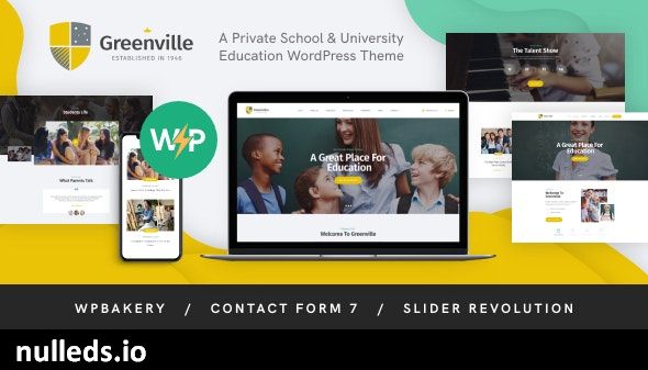 Greenville | A Private School & University Education WordPress Theme