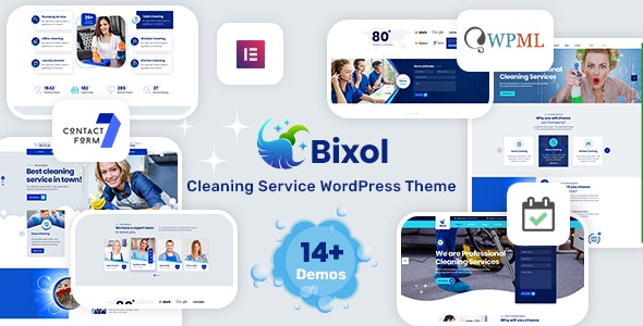 Bixol - Cleaning Services WordPress