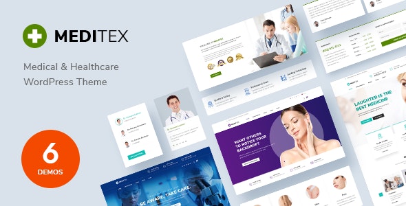 Meditex - Dental & Medical WordPress Theme