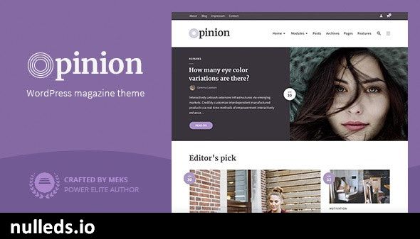 Opinion - Magazine WordPress Theme