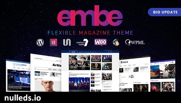 EmBe - Flexible Magazine WordPress Theme