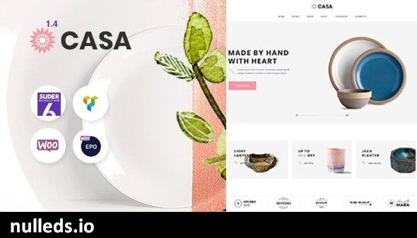 Casa - Furniture Ceramics WooCommerce Theme