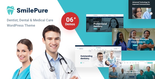 SmilePure - Dental & Medical Care WordPress Theme