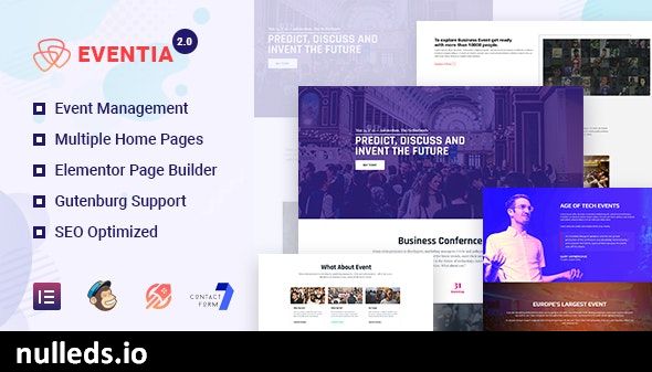 Eventia - Responsive Event WordPress Theme