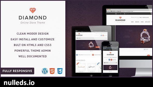 Diamond — Responsive WooCommerce Theme