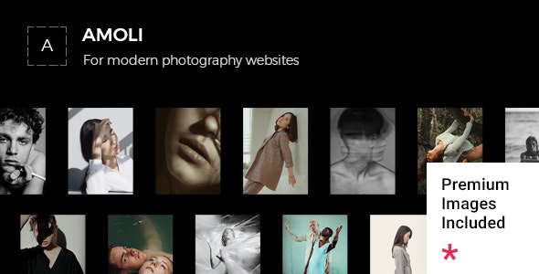 Amoli - Fashion Photography Theme