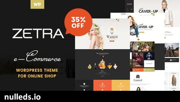 Zetra - A WordPress Theme for eCommerce Websites