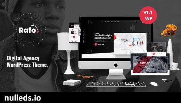 Rafo - Digital Agency WordPress Theme