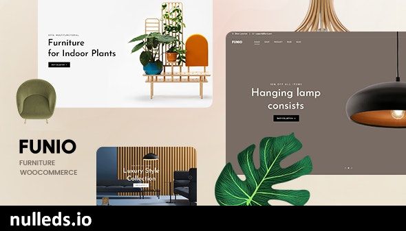 Funio – Furniture WooCommerce WordPress Theme