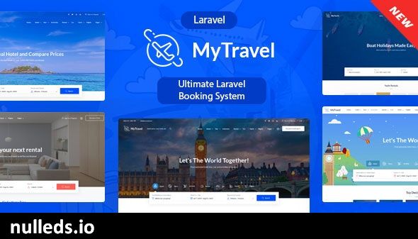 v2.2.0 MyTravel  - Ultimate Laravel Booking System