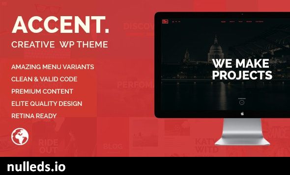 Accent — Creative Responsive WordPress Theme