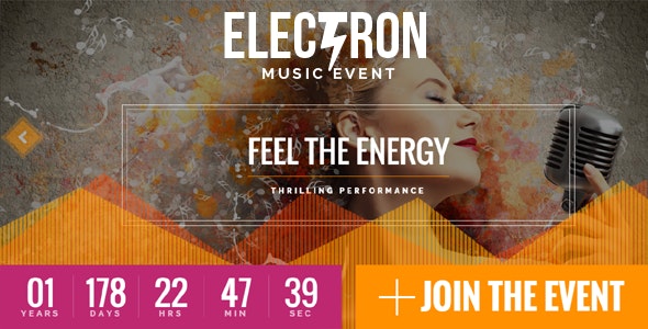 Electron - Event Concert & Conference Theme