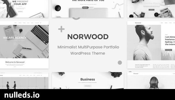 Norwood - Minimalist MultiPurpose Portfolio WordPress Theme