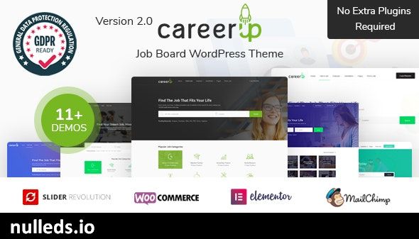 CareerUp - Job Board WordPress Theme